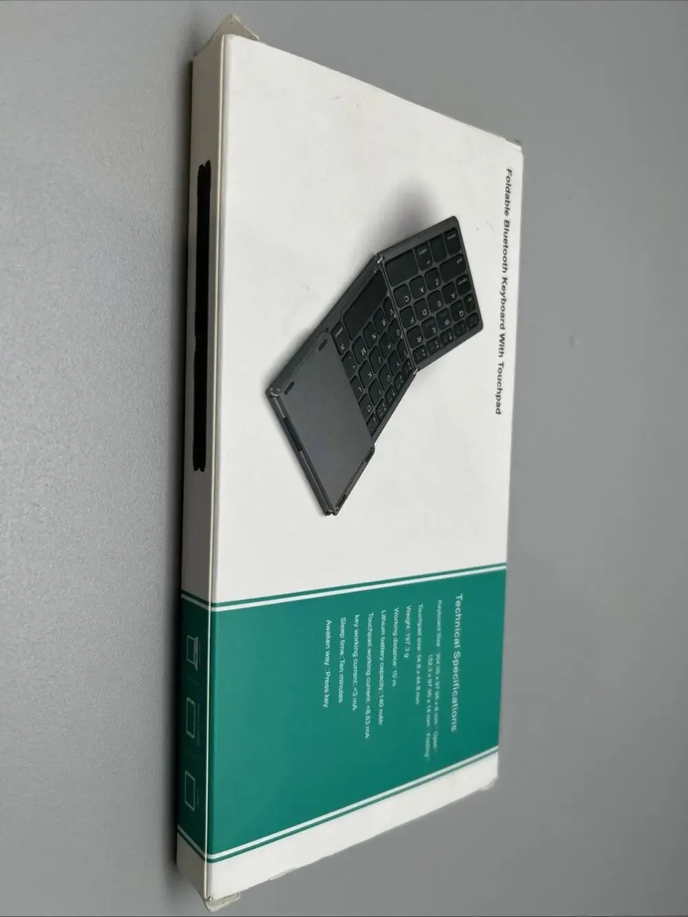 NEW Foldable Bluetooth Keyboard with Touchpad Wireless OS Android Windows Mac